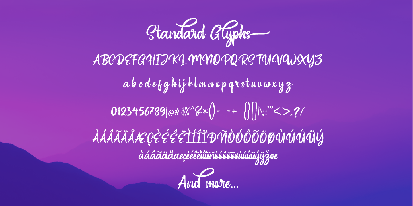 Пример шрифта Wondertime Regular